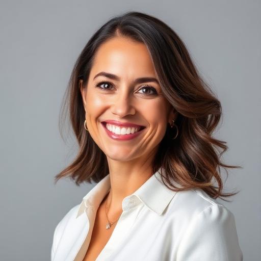 Placeholder headshot of client Maya Chen